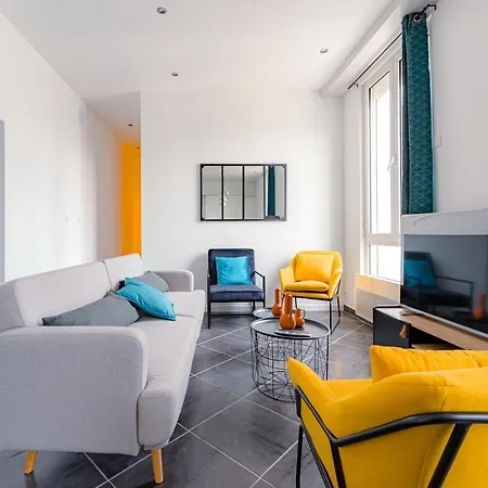 Coeur De #b2 - Centre Ville, Wifi & Netflix - Proche Transports - Privee Dans Partage * 绍莱