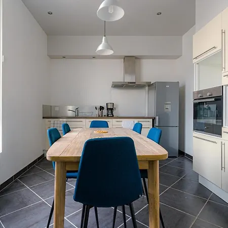 Coeur De #b2 - Centre Ville, Wifi & Netflix - Proche Transports - Privee Dans Partage 招待所 绍莱