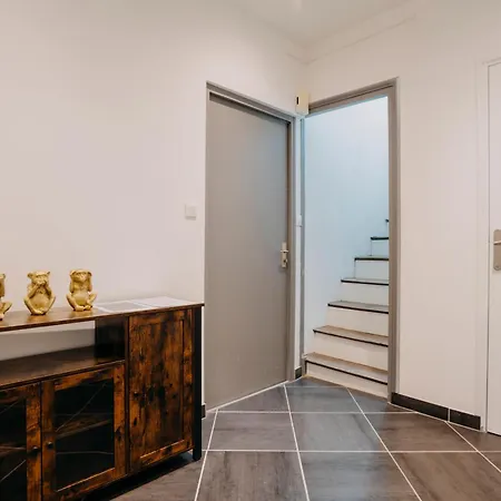 Coeur De #b2 - Centre Ville, Wifi & Netflix - Proche Transports - Privee Dans Partage Pensjonat *